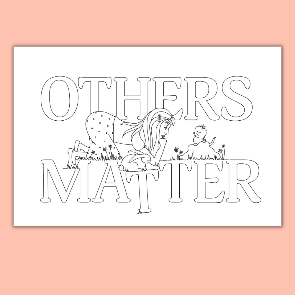 Others Matter - girl and animals