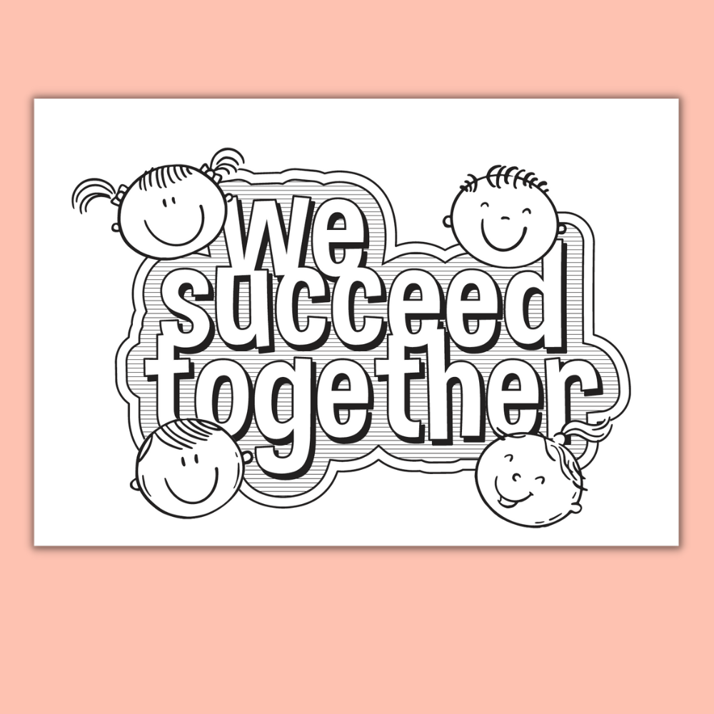 We Succeed Together -faces