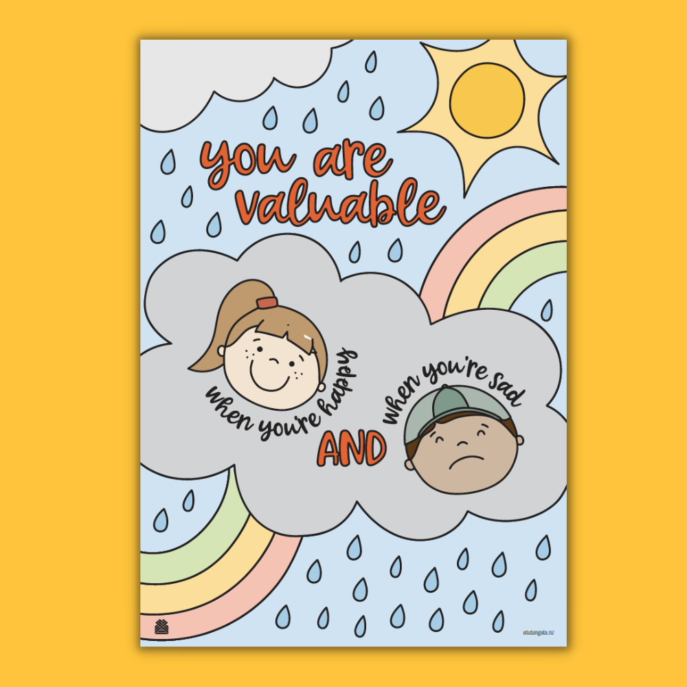 You're Valuable When You're Happy and When You're Sad - Poster