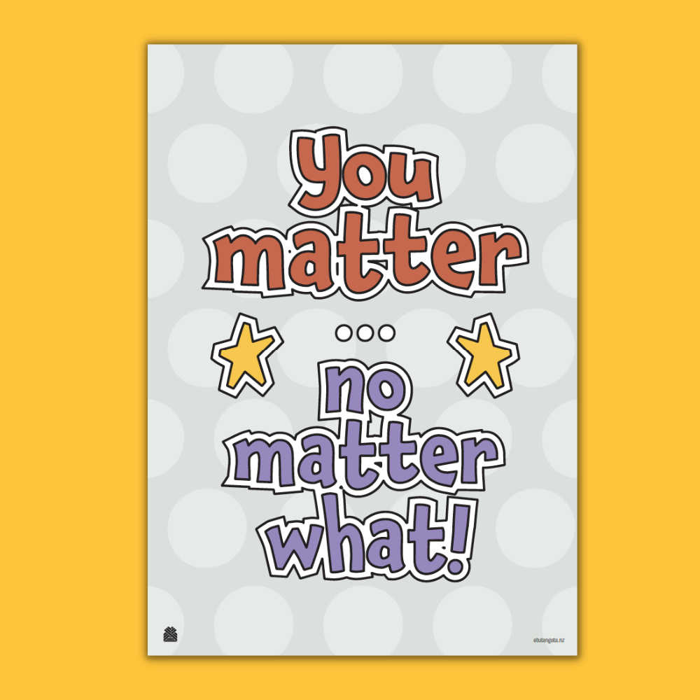 You Matter, No Matter What - Poster