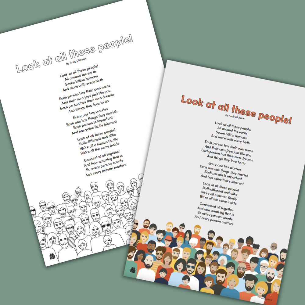Look At All These People - Poem