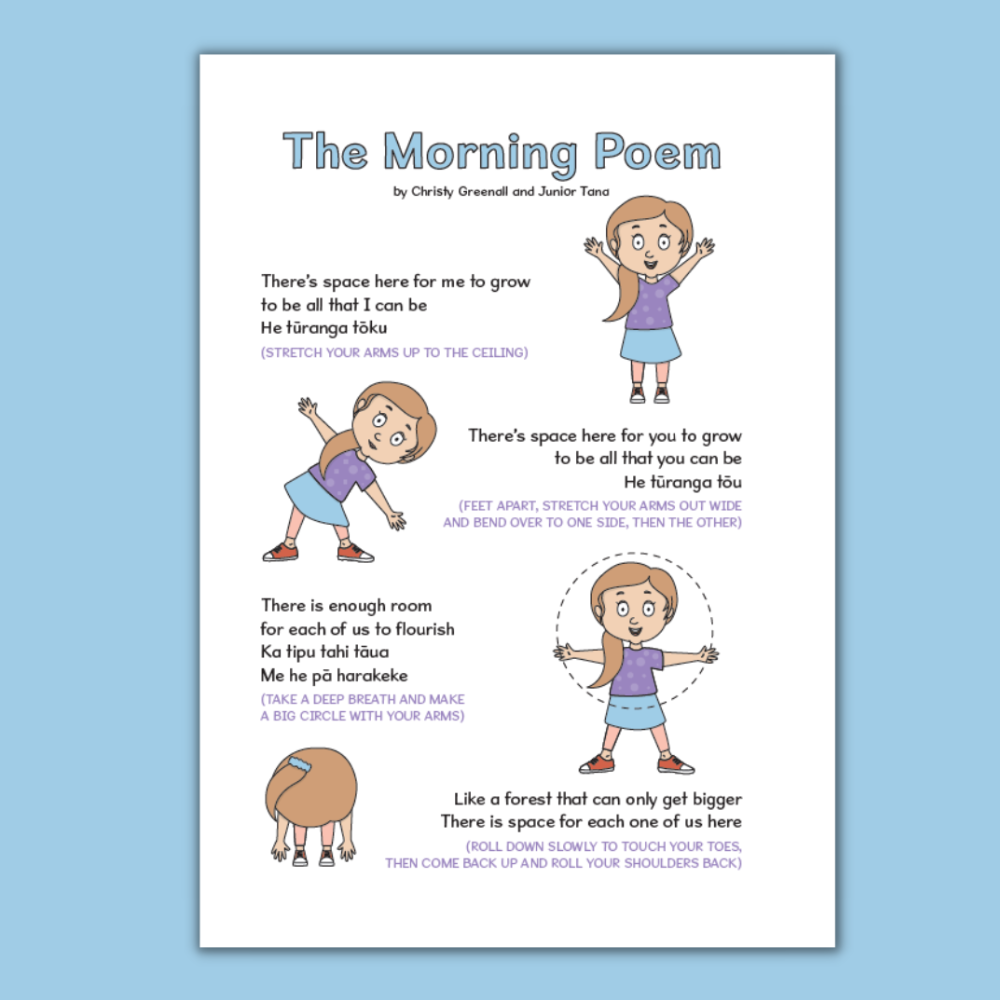 The Morning Poem with Stretch Instructions
