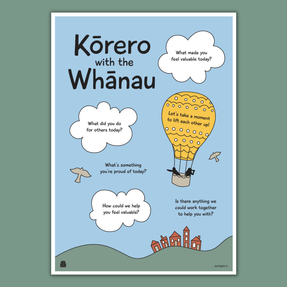 Kōrero with the Whānau - Hot Air Balloon Design