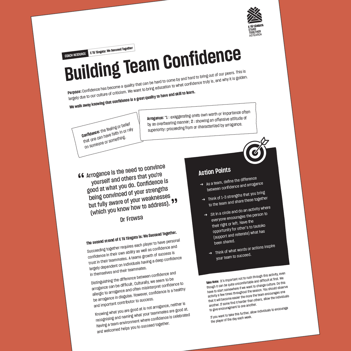 Building Team Confidence